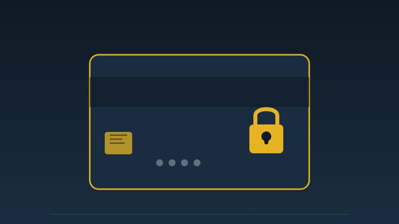 Secure online payment at casino